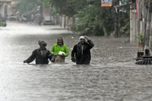 Torrential rain